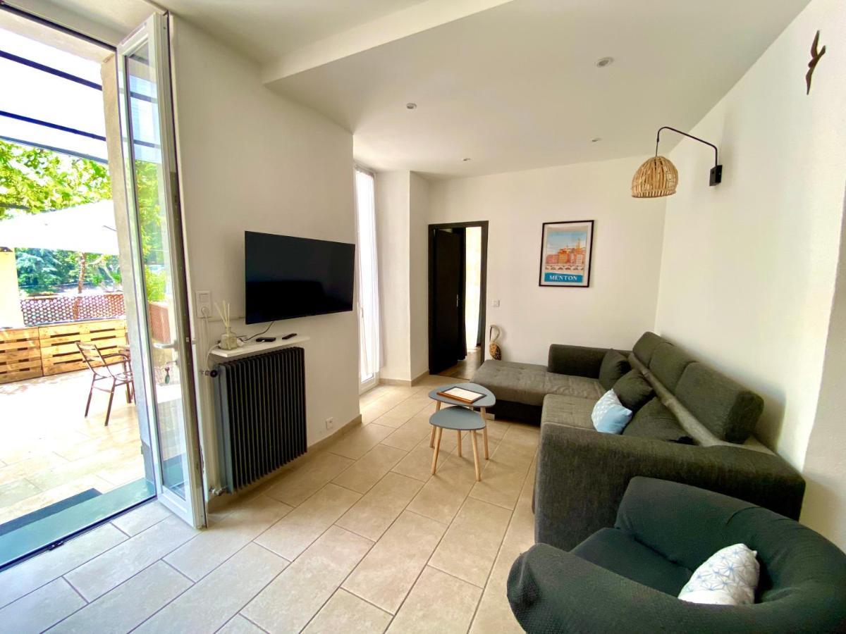 Appartement Terrasse Vue Lac Breil-sur-Roya Exteriér fotografie