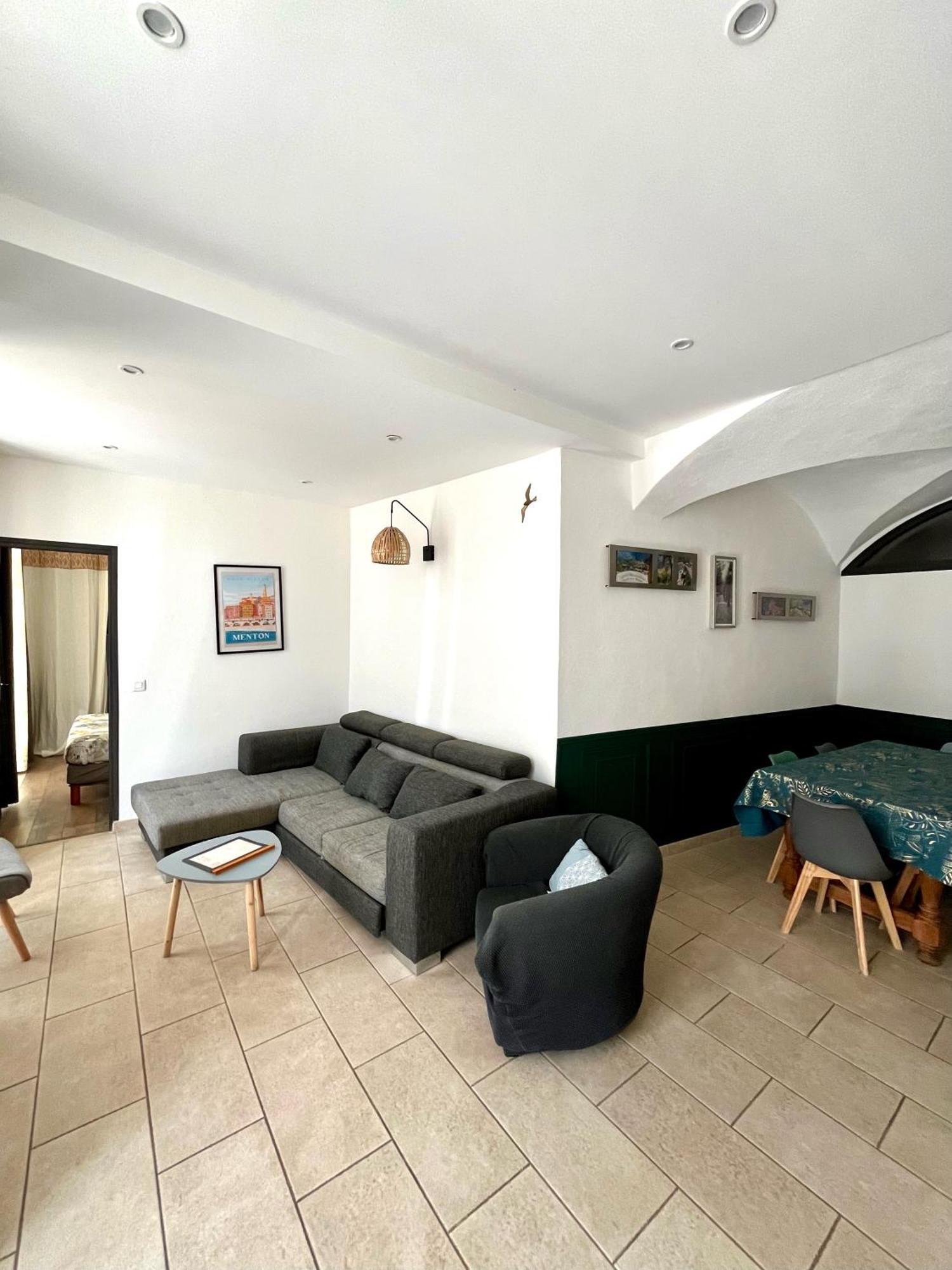 Appartement Terrasse Vue Lac Breil-sur-Roya Exteriér fotografie